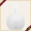 Diffusore Sfera ad ultrasuoni con luce e cromoterapia, altezza 14 cm