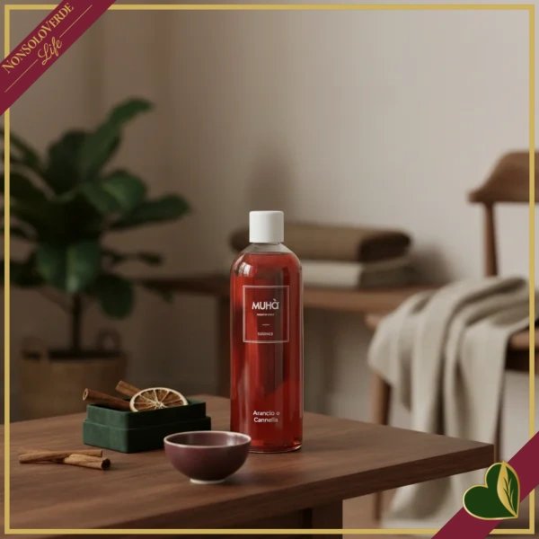 Ricarica per profumatore d’ambiente Arancio e Cannella, 200 ml