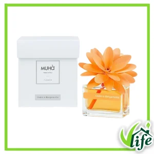 PROFUMATORE MUHÀ FLOWER CEDRO E BERGAMOTTO 30 ML.