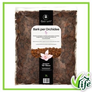 CORTECCIA PER ORCHIDEE 10-15 MILLIMETRI 3 LITRI