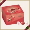 Confetti Maxtris Twist classici rossi con mandorla tostata e doppio cioccolato, in scatola e incartati singolarmente, 500 grammi