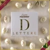 Confetti Maxtris Lettera T, bianchi con mandorla tostata, 200 grammi