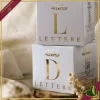 Confetti Maxtris Lettera T, bianchi con mandorla tostata, 200 grammi