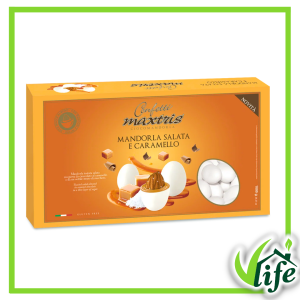 Confetti Maxtris Mandorla Salata e Caramello con cioccolato 1 kg