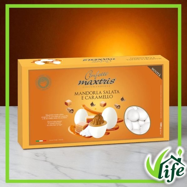 Confetti Maxtris Mandorla Salata e Caramello con cioccolato 1 kg