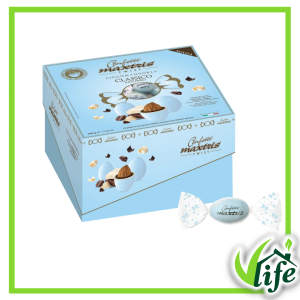 Confetti Maxtris Twist Celeste con mandorla e cioccolato 500 gr
