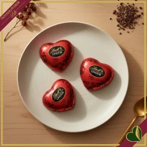 Cioccolatini a forma di cuore Lindt Lindor al cioccolato fondente 70% con morbido ripieno, vendita a grammi