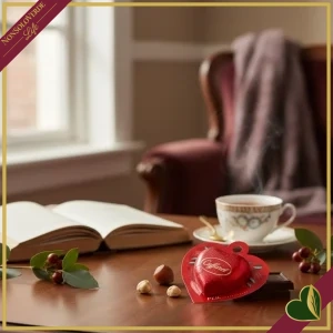 Cuore di cioccolato extra fondente 50% Caffarel da appendere, 15 gr