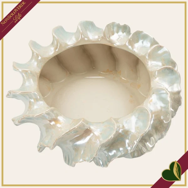 Cachepot decorativo “Perly” in ceramica, diametro 43 cm