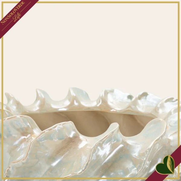 Cachepot decorativo “Perly” in ceramica, diametro 43 cm