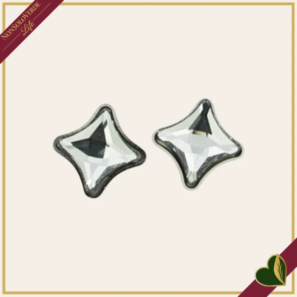 Orecchini punto luce “Starlet” con cristallo Crystal