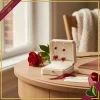 Orecchini “Sweet Love” pendenti con cristalli rossi in degradè