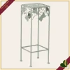 Portafiori quadrato Harriet, salvia, altezza 50 cm