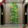 Pannello verde artificiale 3D Divy Panel Jungle multicolor, 100x100 cm