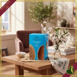 8003288840568-0 Golosovo Majani, cioccolato al latte extra con granella di nocciole tostate, con sorpresa, 450 grammi