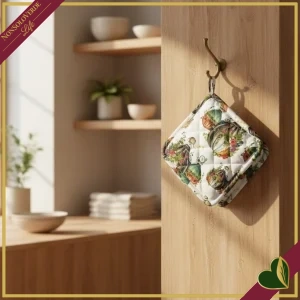Set 2 presine Mongolfiere allover, 18x18 cm