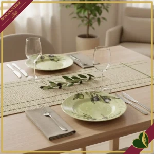 Set 2 piatti frutta Olyvia in melamina, diametro 21 cm