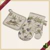 Set guantone e presina Olyvia in tessuto, lunghezza 30 cm