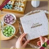 Confetti Maxtris classici argento con mandorla tostata e doppio cioccolato, 500 grammi