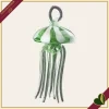 Medusa decorativa da appendere in vetro colorato, 4 modelli assortiti, altezza 6,5 cm