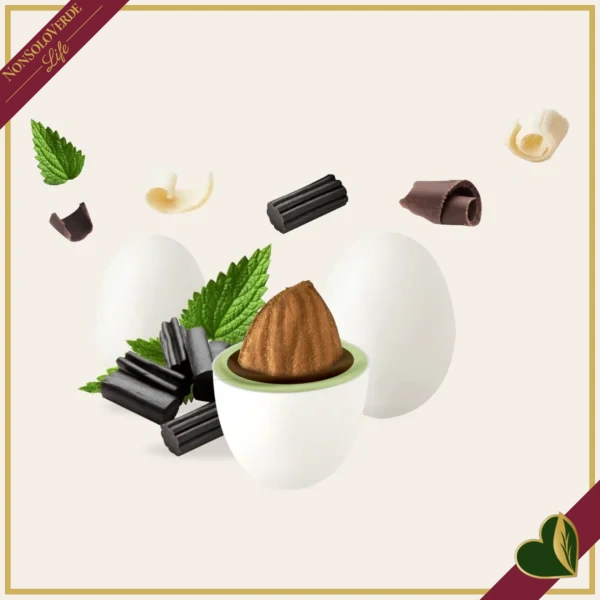 Confetti Maxtris liquirizia e menta, bianchi con mandorla tostata e doppio cioccolato, 1 chilogrammo