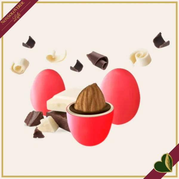 Confetti Maxtris classici rossi con mandorla tostata e doppio cioccolato, 1 chilogrammo