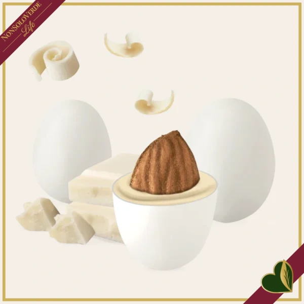 Confetti Maxtris al gusto Strega, bianchi con mandorla tostata e cioccolato bianco, 1 chilogrammo