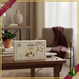 Confetti Maxtris Nocciolato Bianco, bianchi con mandorla tostata, cioccolato bianco e pasta di nocciole, 1 chilogrammo