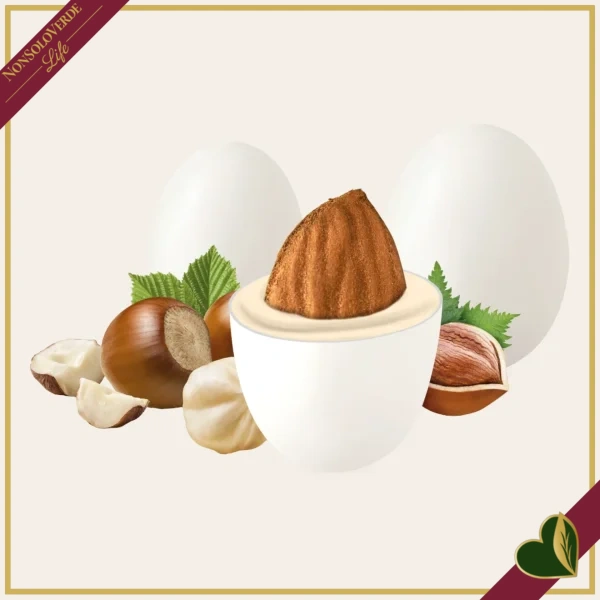 Confetti Maxtris Nocciolato Bianco, bianchi con mandorla tostata, cioccolato bianco e pasta di nocciole, 1 chilogrammo