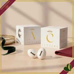 8022470872415-0 Confetti Maxtris Lettera I, bianchi con mandorla tostata, 200 grammi