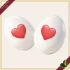 Confetti Maxtris Maxmoji, Cuore, confetti bianchi con mandorla tostata, 200 grammi
