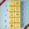 Confetti Maxtris Maxmoji, Cuore, confetti bianchi con mandorla tostata, 200 grammi