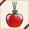 Diffusore decorativo mela rosso metallizzato “Il Giardino dei Profumi”, altezza 8 cm