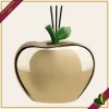 Diffusore decorativo mela oro metallizzato “Il Giardino dei Profumi”, altezza 16 cm