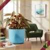 Cachepot The Ocean Collection rotondo blu atlantico da interno, diametro 22 cm