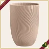 Vaso Sereh alto rotondo, argilla fredda, diametro 30 cm