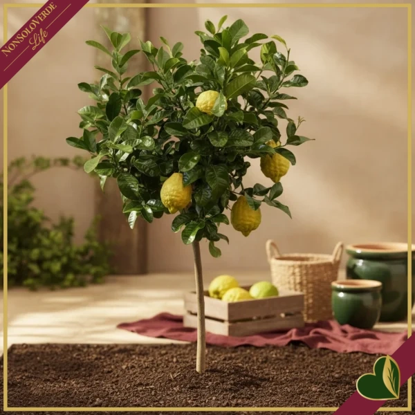Citrus medica, Cedro, vaso 24 cm, alto circa 140–165 cm