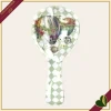 Poggiamestolo Wonderland in melamina con mongolfiere, lunghezza 25,5 cm