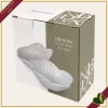 Set 2 ciotoline Foglia Vegan bianche in porcellana, diametro 12 cm