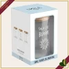 Barattolo impilabile Smile in vetro con coperchio e frase “Just in Case”, 850 ml